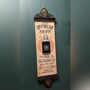 Zelda’s Apothecary Shoppe Halloween Sign